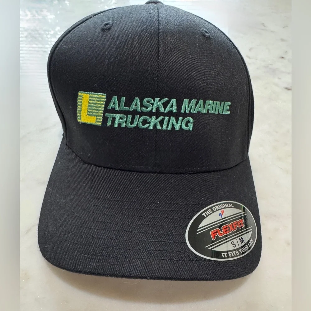 Alaska Marine Trucking Black Cap